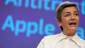 EU:s konkurrenskommissionär Margrethe Vestager. Arkivfoto. Foto: Virginia Mayo/AP/TT