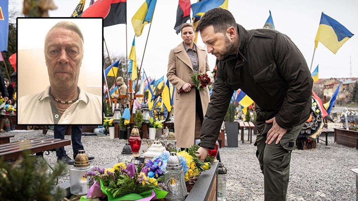 Dagens debattör Leif Kullberg resonerar kring väntad sprittning om stödet till Ukraina. Foto: Privat / Mads Claus Rasmussen/AP/TT