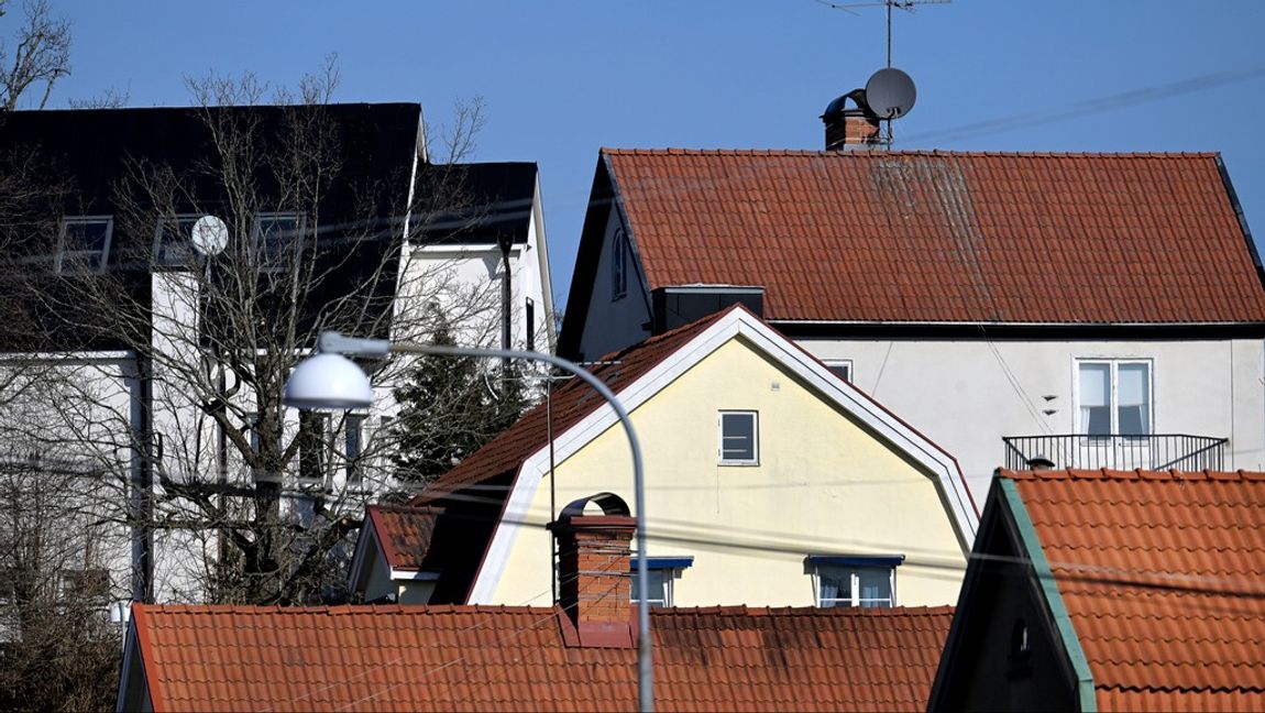 De sjunkande bostadspriserna i juli drevs av Storstockholm och Storgöteborg. Foto: JANERIK HENRIKSSON/TT