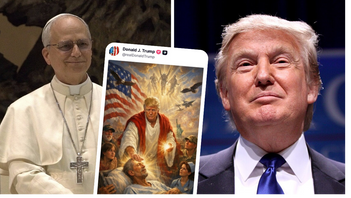 Foto: Kollage. Skärmdump/Truth Social - Edgar Beltrán, The Pillar/CC BY-SA 4.0 - Gage Skidmore/CC BY-SA 3.0