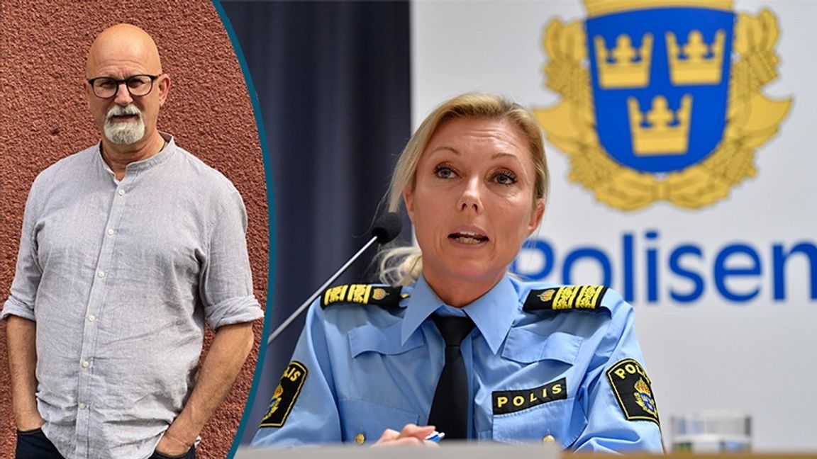 Är Linda H Staaf en kvalificerad polischef eller en civil befattningshavare? Foto: Privat / Anders Wiklund/TT