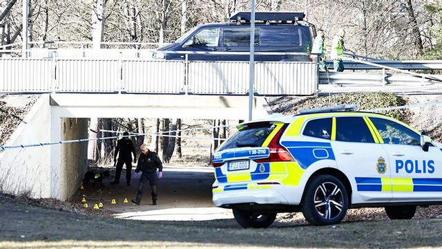 Gångtunneln där 22-åringen sköts ihjäl. Foto: Stefan Jerrevång/TT