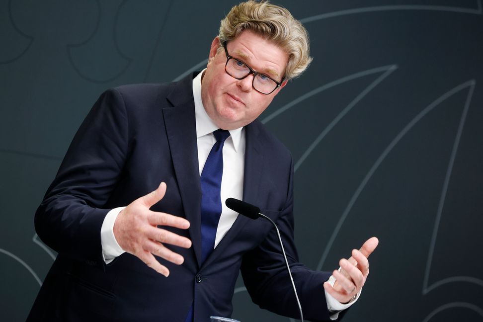 Justitieminister Gunnar Strömmer (M). Arkivbild. Foto: Pär Bäckström/TT