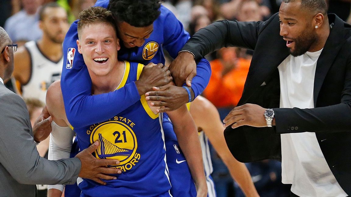 Jonas Jerebko har tidigare representerat NBA-laget Golden State Warriors. Foto: Rick Bowmer