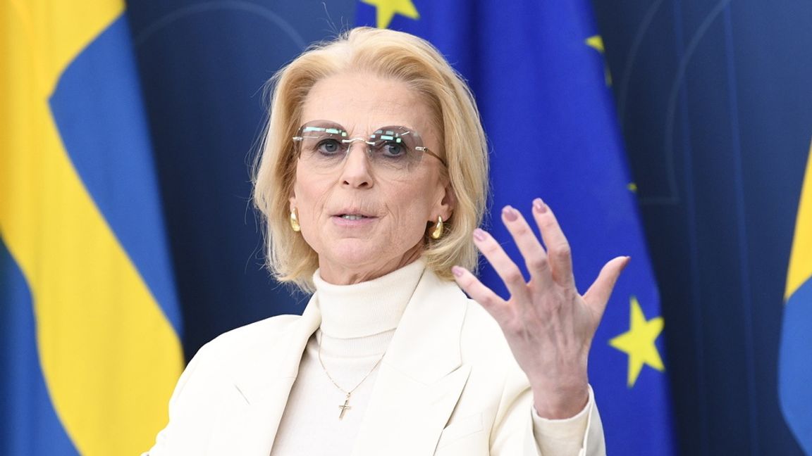 Finansminister Elisabeth Svantesson (M). Arkivbild. Viktoria Bank/TT