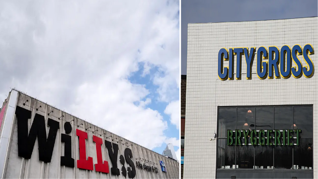 City Gross i Bromma konverteras till Willys under sommaren 2025. En strategi Axfood nu tillämpar på flera olönsamma butiker. Foto: TT/Montage Bulletin
