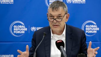 Unrwas chef Philippe Lazzarini. Foto: Martial Trezzini/AP/TT