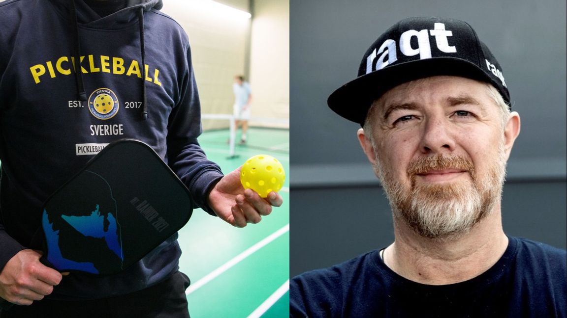 Den amerikanska racketsporten pickleball blir allt mer populär. Foto: Svenska PickleballFörbundet/ Maxim Thoré Bildbyrån