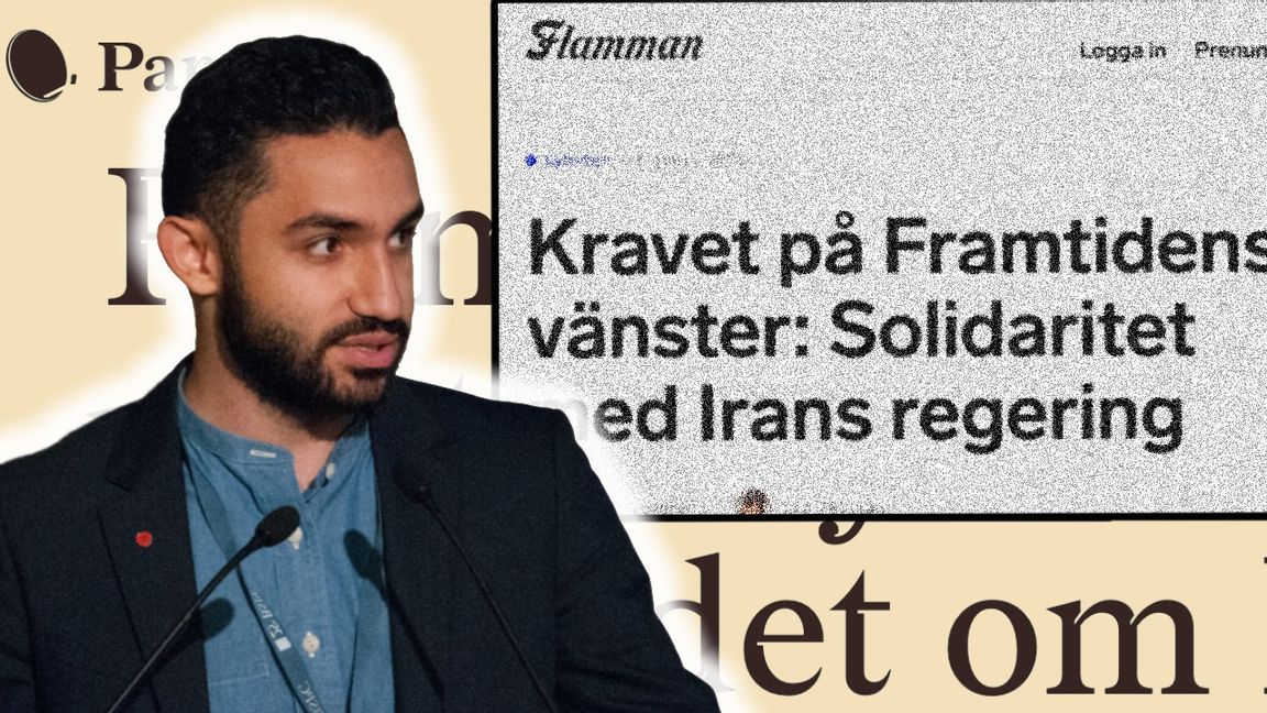 Daniel Riazat tycks ha fått ett politisk uppror på halsen i det parti han startat. Foto: Olaf Kosinsky  (CC BY-SA 3.0 AT) / Skärmavbilder Flamman och Parabol