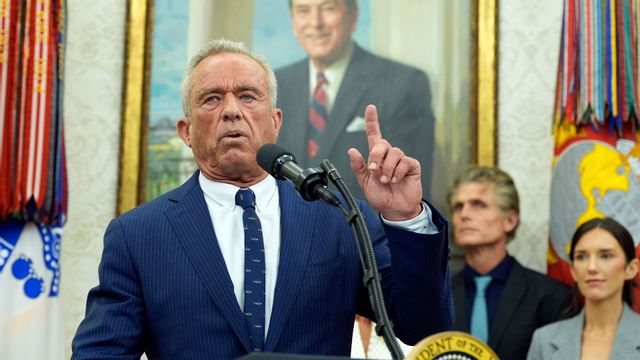 USA:s hälsominister Robert F Kennedy Jr. Foto: Alex Brandon/AP/TT