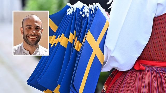 ”Lösningen är varken multikulturell relativism eller reaktiv massåtervandring. Lösningen är en ny svensk berättelse där olika mindre nationer i Sverige förenas under en supernation”, skriver Mosa Mazroui-Sebdani. Foto: Privat/Claudio Bresciani/TT