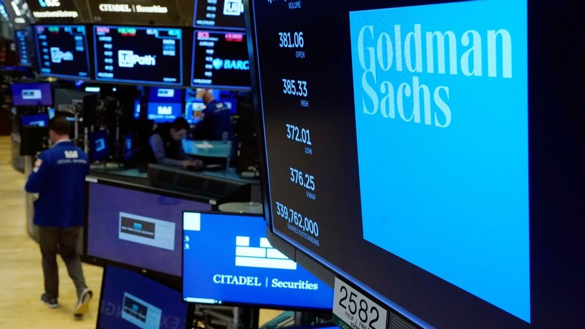 Goldman Sachs har presenterat delårssiffror. Arkivbild. Foto: Richard Drew/AP/TT