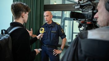 Polisens underrättelsearbete försvåras av att gärningsmän kommer från andra städer. Foto: Jessica Gow/TT