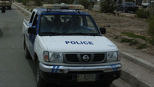 Irakisk polisbil. Bild: Public Domain