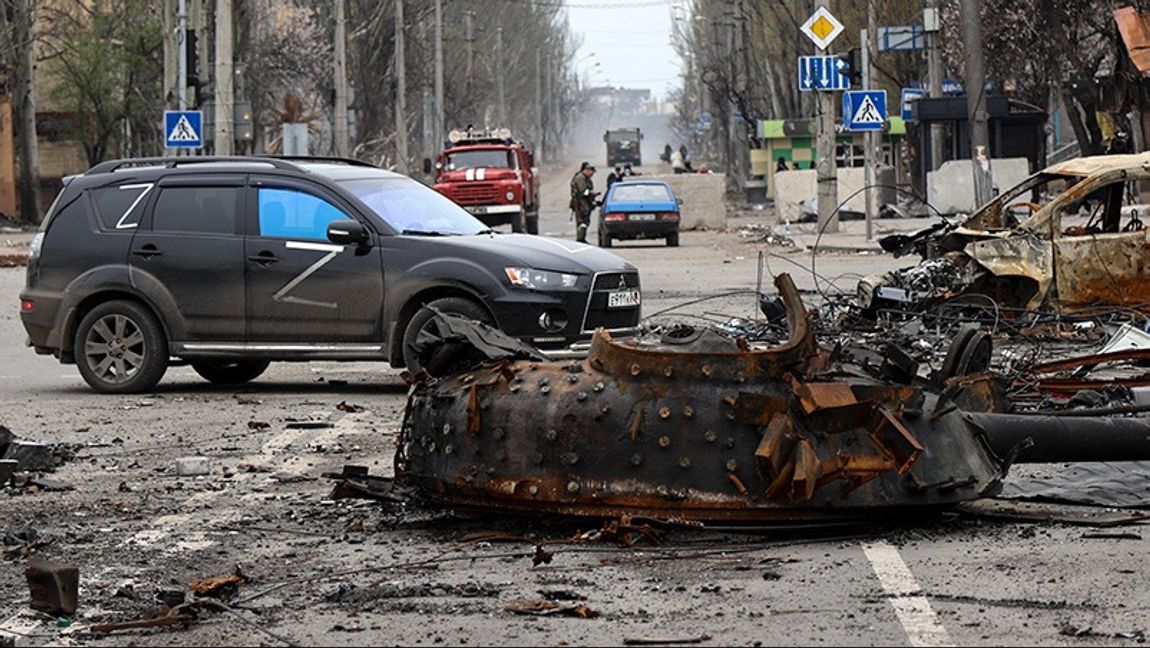 Ryska separatister i Mariupol (arkivbild). Foto: Alexei Alexandrov/TT