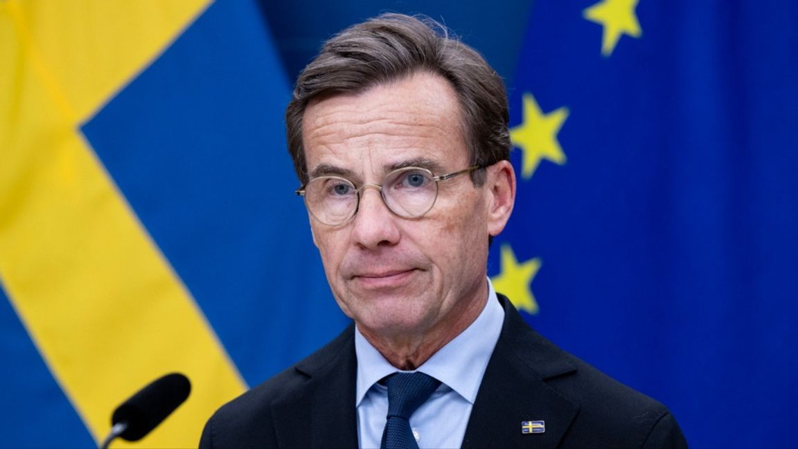 Rätt men fel, Kristersson. Foto: Christine Olsson/TT