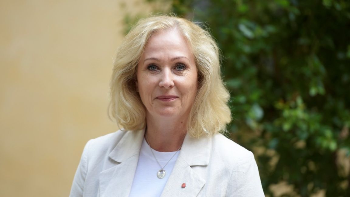 Kulturminister Jeanette Gustafsdotter (S). Foto: Maja Suslin/TT