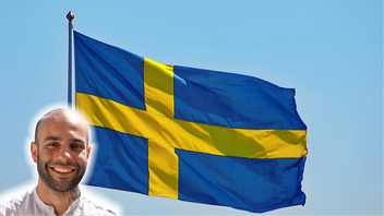Ser inte det gula korset ändå ut lite som en svastika, om man tittar noga..? Foto: Mark König, Unsplash