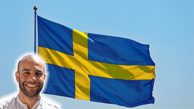 Ser inte det gula korset ändå ut lite som en svastika, om man tittar noga..? Foto: Mark König, Unsplash