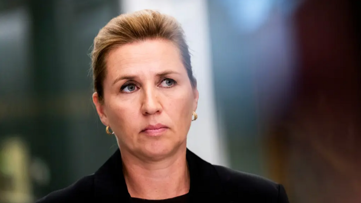 Danmarks premiärminister Mette Frederiksen (S). Foto: Emil Nicolai Helms/Scanpix/TT