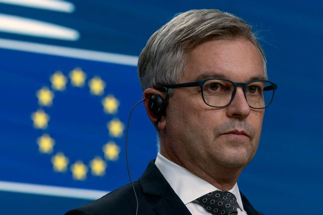 EU:s inrikes- och migrationskommissionär Magnus Brunner. Arkivfoto. Omar Havana/AP/TT