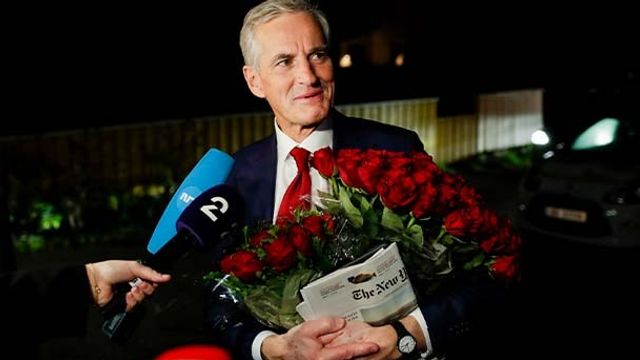 Jonas Gahr Støre, ledare för Arbeiderpartiet blir Norges nya statsminister. Foto: Javad Parsa/NTB/TT