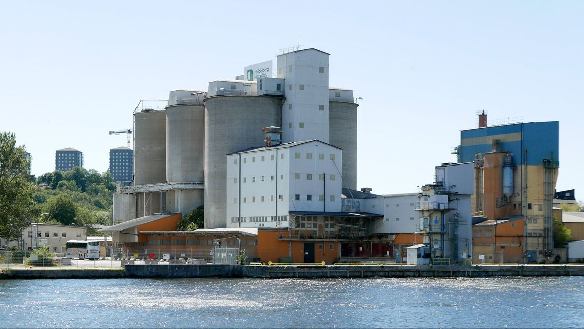  Heidelberg Materials Cement. Foto: Gabriella Bruske / TT 