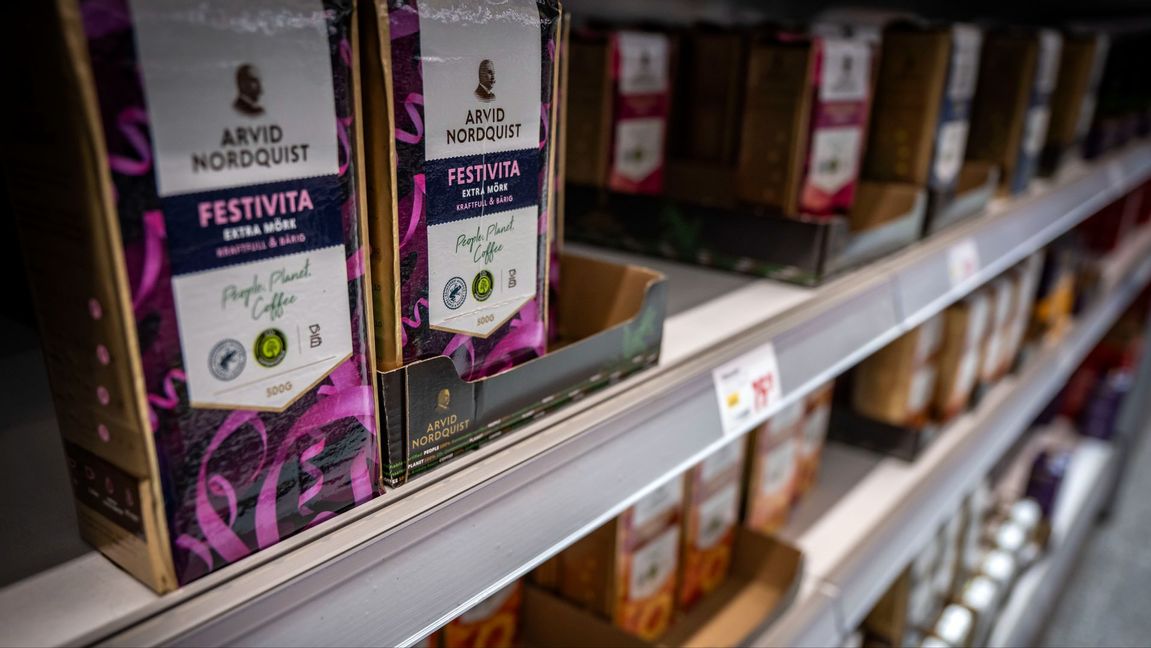Priset på kaffe väntas höjas kraftigt under veckan. Foto: Johan Nilsson/TT