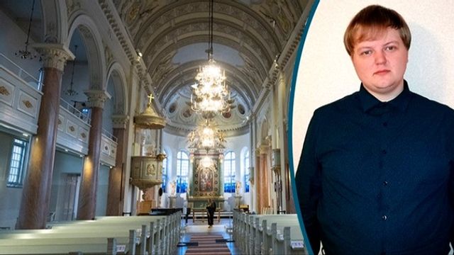 Domkyrkan i Härnösand. Vare sig vi tror eller inte så behöver vi veta mer om religion än Erik Rosén för att förstå världen. FOTO: FREDRIK SANDBERG /TT