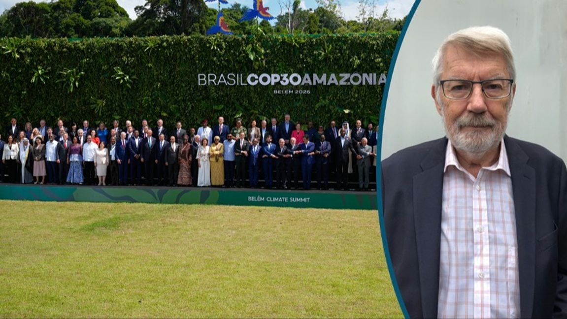 Världsledarna har flugit till Brasilien för att släppa ut mindre koldioxid. Foto: Fernando Llano / TT