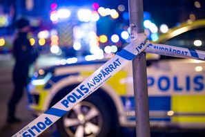 Fem personer fick föras till sjukhus efter nattens storbråk i Halmstad. Arkivbild. Johan Nilsson / TT