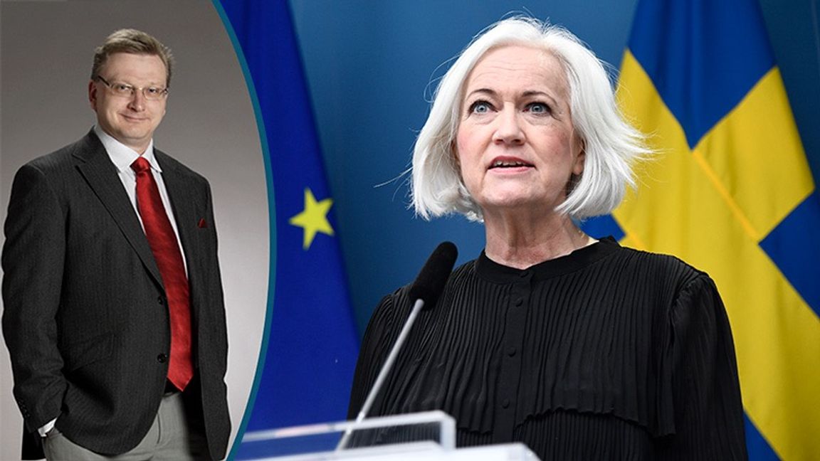 Sjukvårdsminister Acko Ankarberg-Johansson (KD) – borde våga säga nej? Foto: Lars Schröder/TT