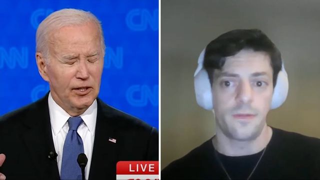 Joe Biden borde ha avsatts av sitt kabinett säger AJ Edelman. Foto: CNN/AJ Edelman