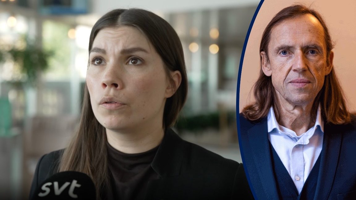 Annika Hirvonen (MP), stark kandidat till posten som migrationsminister i en rödgrön regering. Foto: Skärmbild från SVT