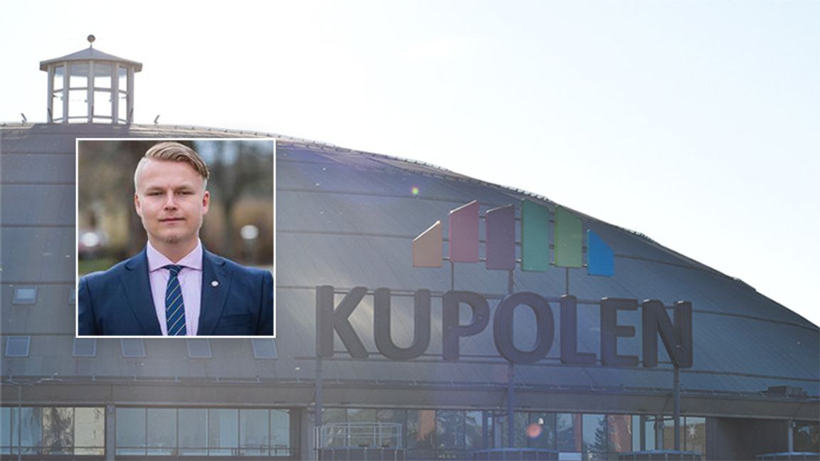 Daniel Lönn, sekreterare för Sverigedemokraterna Dalarna och aktiv i Ungsvenskarna. Foto: Anna Lena Blomkvist och Bulletin