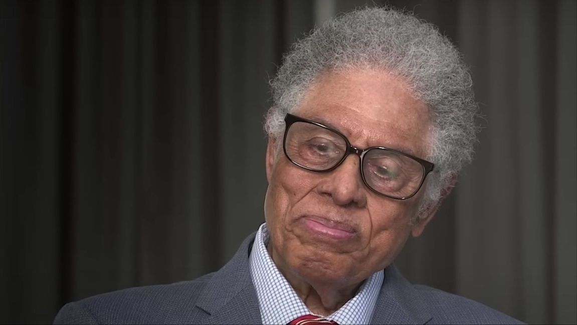 Thomas Sowell Skärmdump från en youtube-intervju med den 93-årige författaren och ekonomen