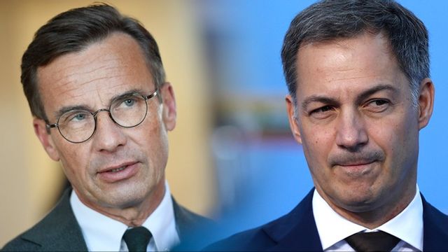 Ulf Kristersson (M) vill liberalisera könstillhörighetslagen i Sverige – men en majoritet av väljarna är enligt två undersökningar emot. I Belgien har premiärminister Alexander De Croo fått en rapport från tre läkare att ta ställning till. Foto: TT/AP