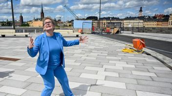 Karin Wanngårds ”wannvård” är nu över. Foto:	Henrik Montgomery/TT