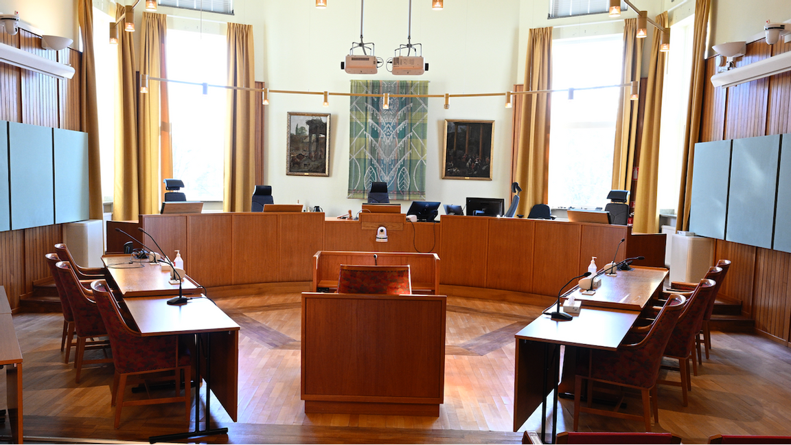 Majoriteten av landets domare hinner inte med sina arbetsuppgifter under ordinarie arbetstid, enligt en ny rapport. Foto: Mikael Fritzon/TT
