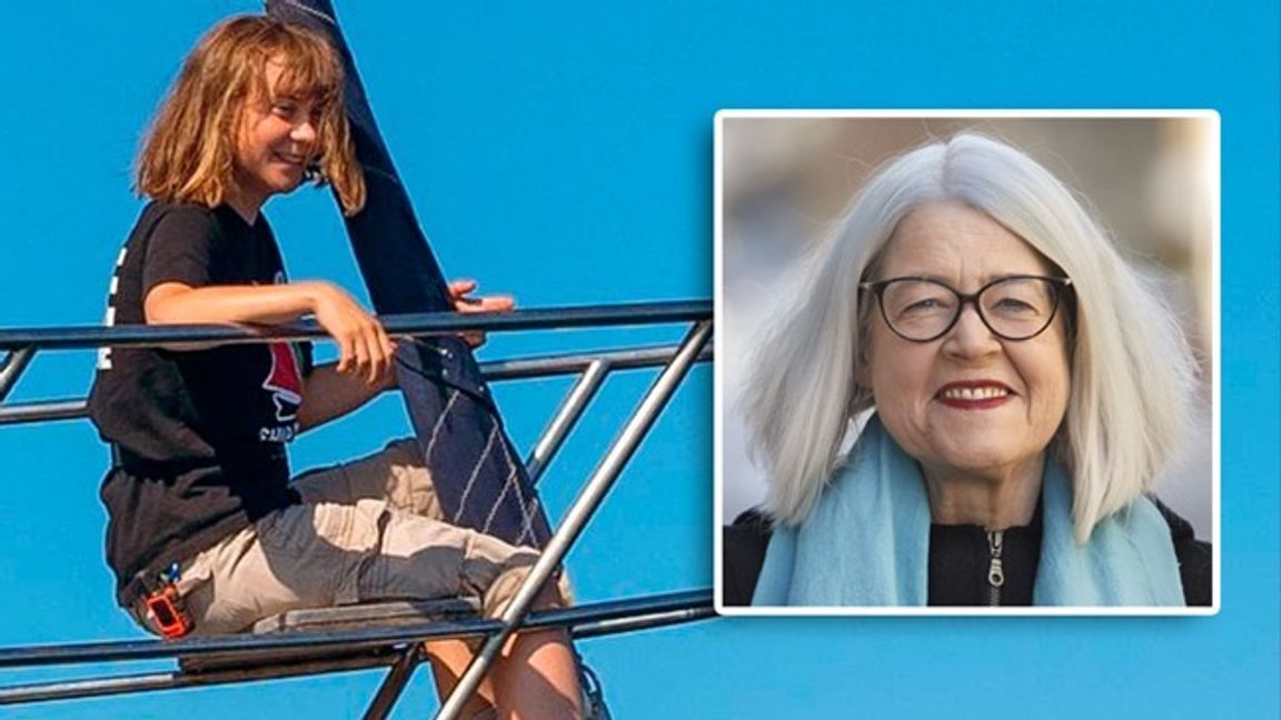 Greta Thunberg är på väg med Ship to Gaza. SKMA:s ordförande Ulrika Knutson tog 2011 ställning för organisationen. Foto: Staffan Claesson/TT