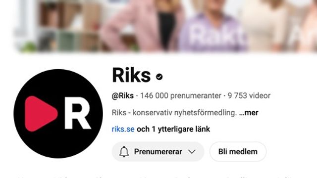 En reporter på Riks har utsatts för hot och skadegörelse. Foto: Riks