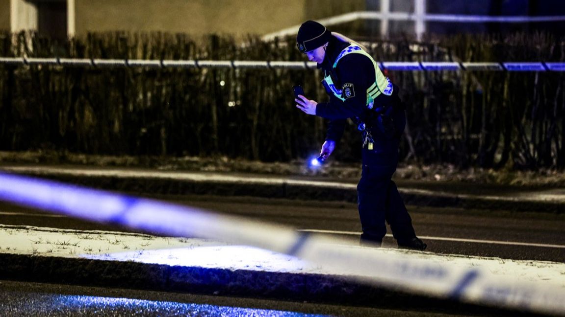 Polisen väntar sig fler skjutningar i Linköping. Foto: Magnus Andersson/TT