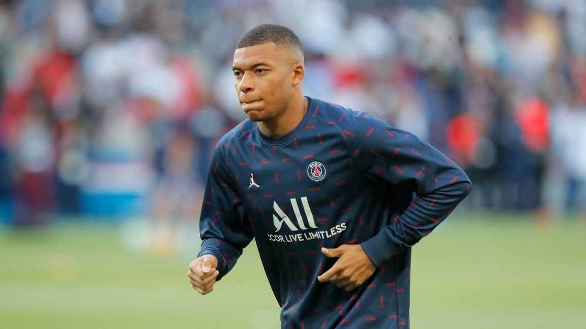 Kylian Mbappé på plats i Paris. Foto: Michel Spingler/AP/TT