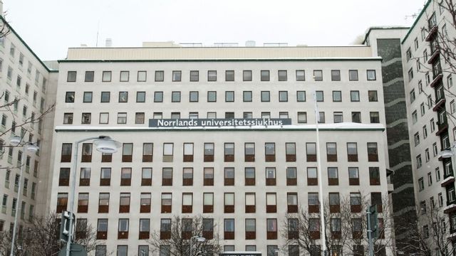 Norrlands universitetssjukhus i Umeå. Foto: Annakarin Drugge//TT