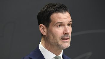 Migrationsminister Johan Forssell (M). Foto: Viktoria Bank/TT