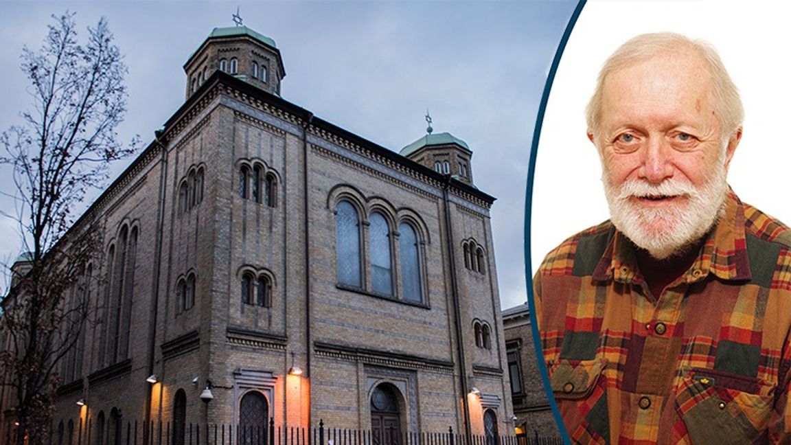 Synagogan i Göteborg använder inte längre sina lokaler av säkerhetsskäl. Foto: Nora Lorek/ TT