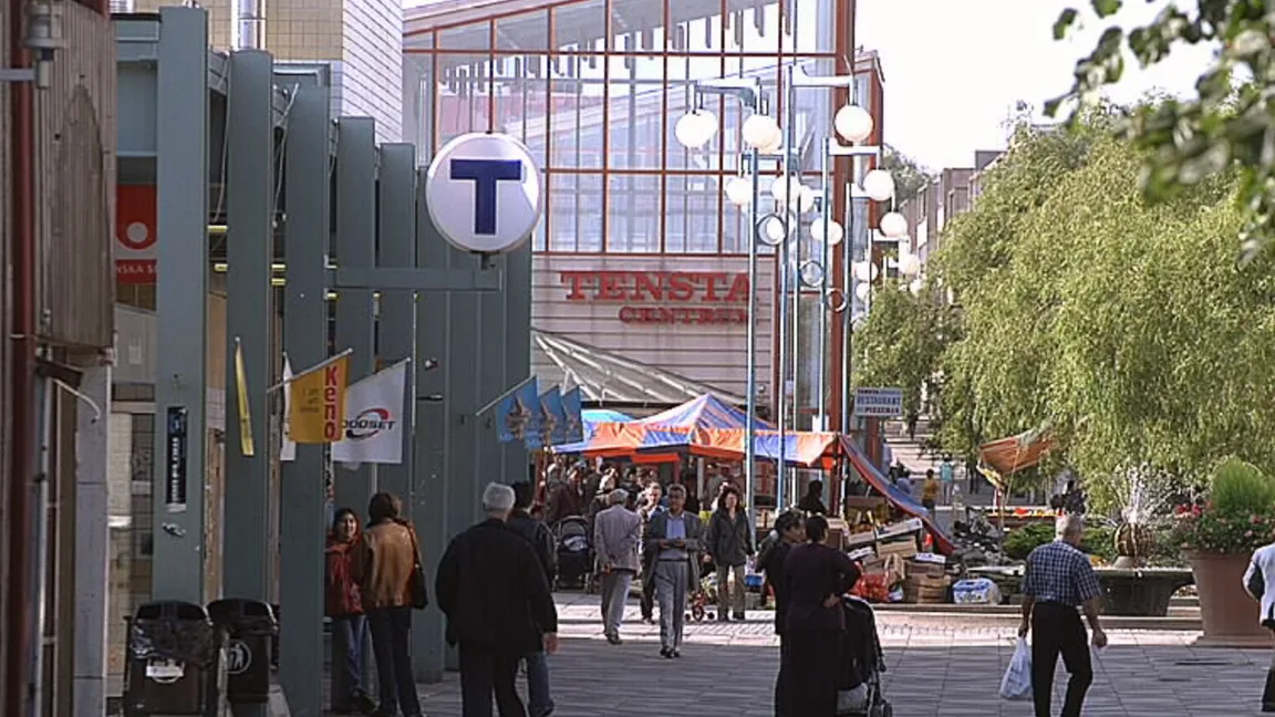 i Stockholmsorten Tensta röstade varannan väljare på Vänsterpartiet. Foto: Bengt A Lundberg / Riksantikvarieämbetet, CC BY 2.5, via Wikimedia Commons