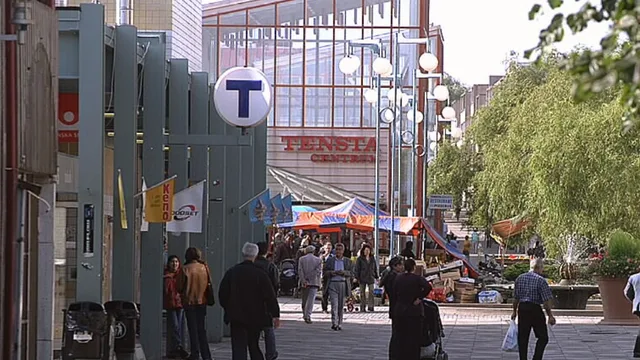 i Stockholmsorten Tensta röstade varannan väljare på Vänsterpartiet. Foto: Bengt A Lundberg / Riksantikvarieämbetet, CC BY 2.5, via Wikimedia Commons