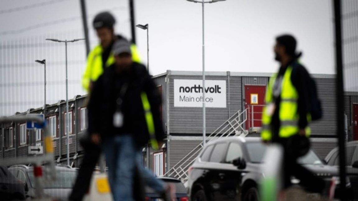 5 800 svenska arbetare kan få ekonomiskt stöd från EU efter Northvolts konkurs. Foto: Pontus Lundahl/TT.