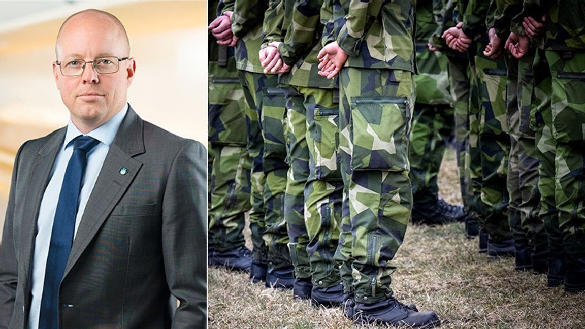 Björn Söder sitter i riksdagen för SD och är ledamot av försvarsutskottet. Foto: Pressbild / Johan Nilsson/TT 